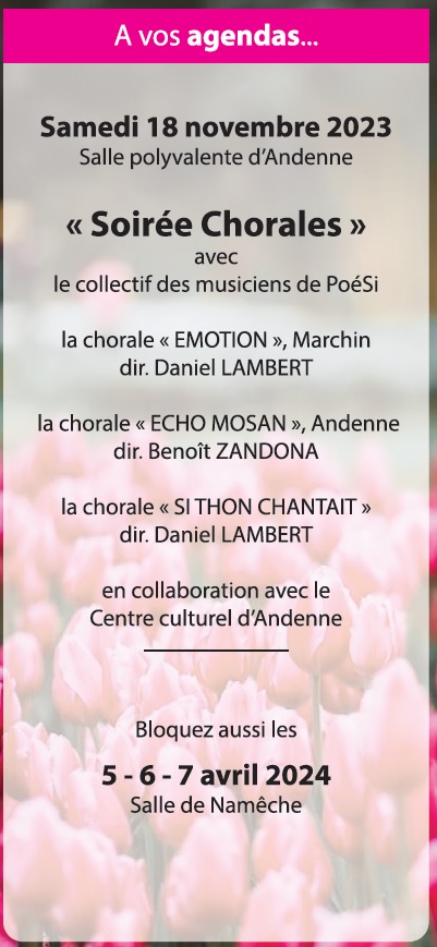 Soirée Chorales